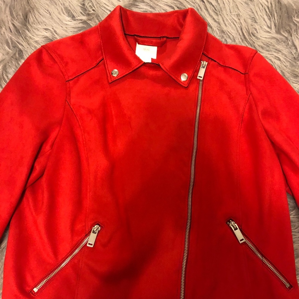 Red Motto Jacket